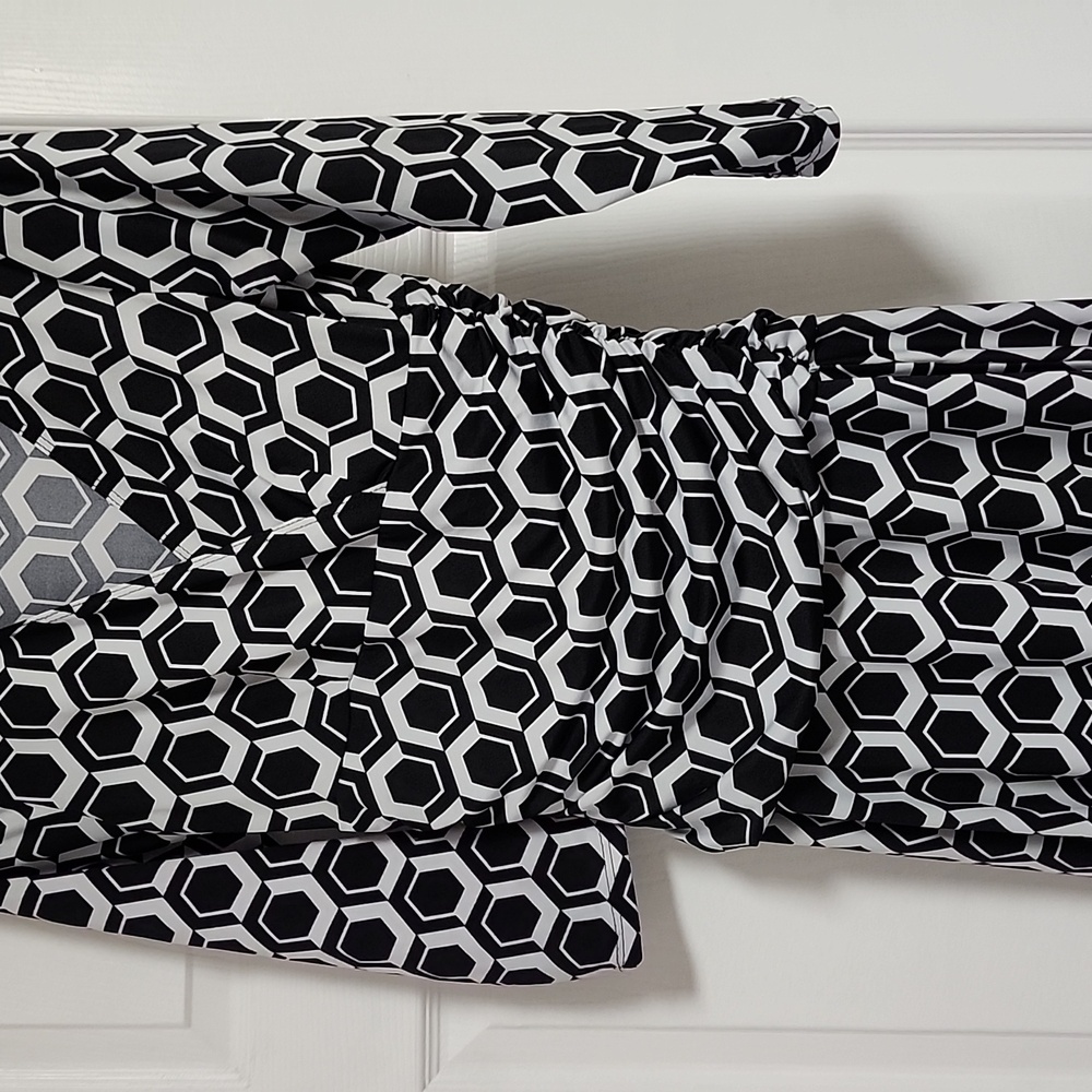 Black & white dress